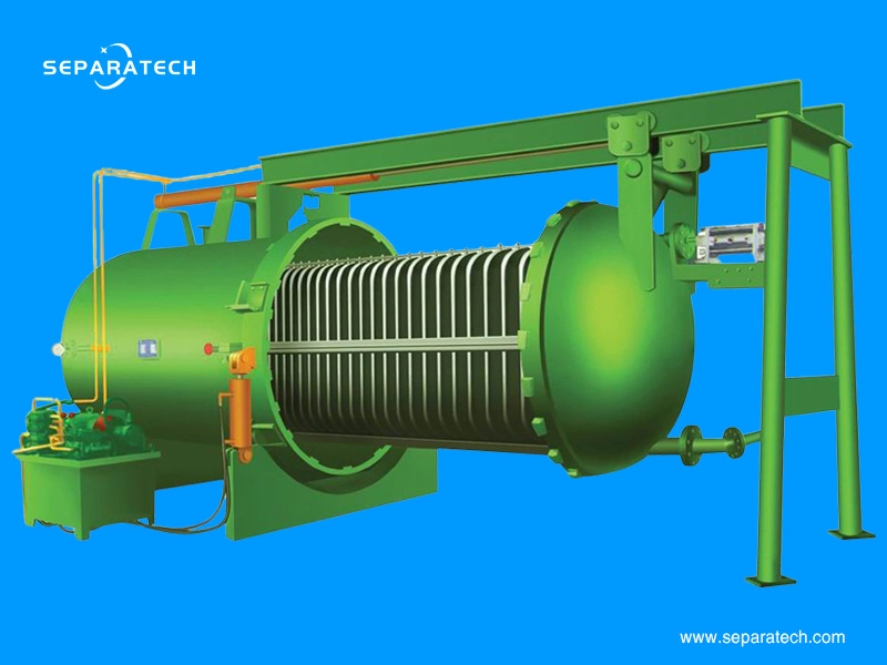Horizontal Pressure Leaf Filter